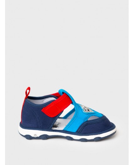 Сандалии для мальчиков синий,голубой