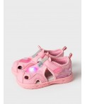 Туфли открытые для девочек розовый
