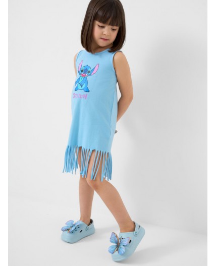 Сабо для девочек голубой