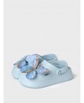 Сабо для девочек голубой