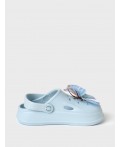 Сабо для девочек голубой