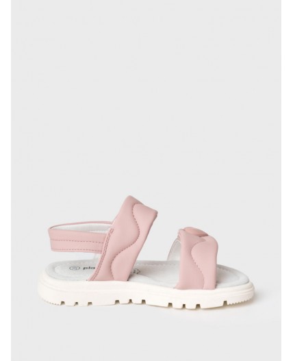 Туфли открытые для девочек розовый