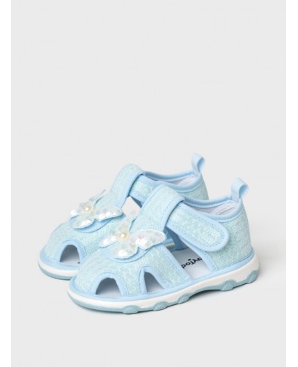 Сандалии для девочек светло-зеленый