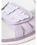 Туфли открытые для девочек сиреневый