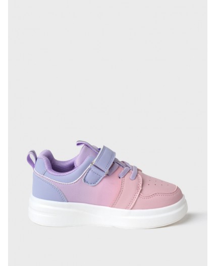 Полуботинки для девочек розовый,сиреневый