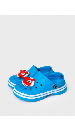 Сабо для мальчиков голубой