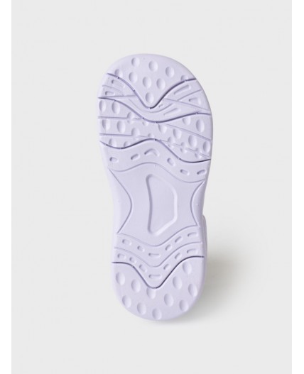 Туфли открытые для девочек сиреневый