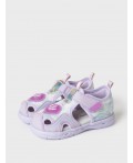 Туфли открытые для девочек сиреневый