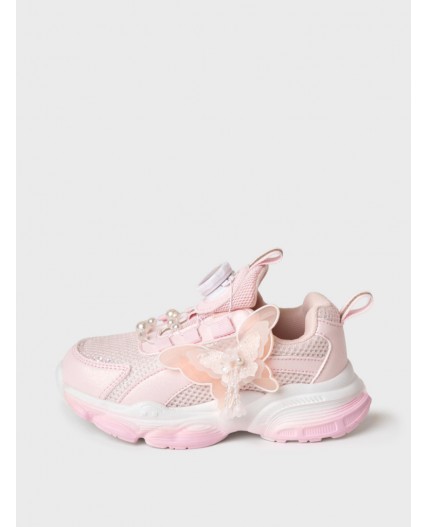 Полуботинки для девочек розовый