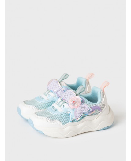 Полуботинки для девочек разноцветный