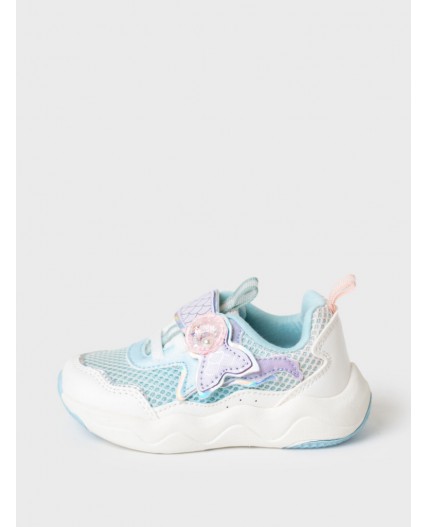 Полуботинки для девочек разноцветный