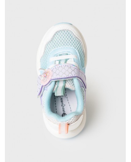 Полуботинки для девочек разноцветный