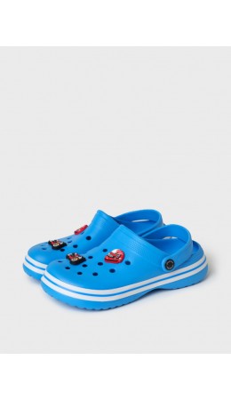 Сабо для мальчиков голубой