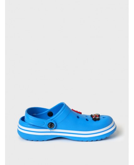 Сабо для мальчиков голубой