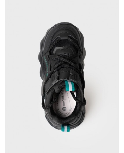 Полуботинки для мальчиков черный