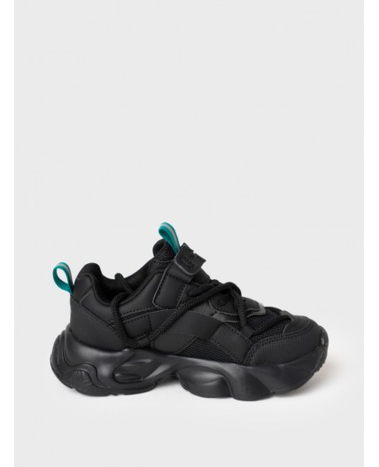 Полуботинки для мальчиков черный