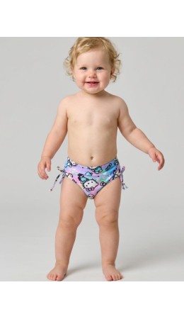 Плавки детские трикотажные для девочек multicolor