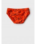 Плавки детские трикотажные для мальчиков red, dark grеy