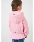 Куртка текстильная с полиуретановым покрытием для девочек (ветровка) pale pink