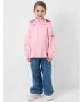 Куртка текстильная с полиуретановым покрытием для девочек (ветровка) pale pink