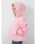 Куртка текстильная с полиуретановым покрытием для девочек (ветровка) pale pink