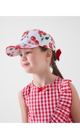 Кепка текстильная для девочек multicolor
