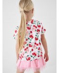 Фуфайка трикотажная для девочек (футболка), 2 шт в комплекте multicolor