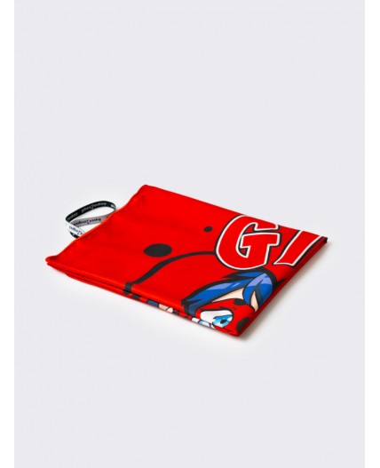 Полотенце текстильное для девочек black, red