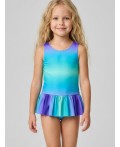 Купальник трикотажный для девочек multicolor
