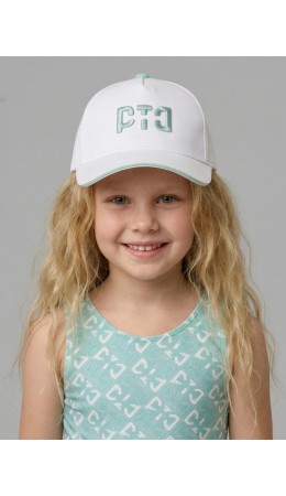 Кепка текстильная для девочек white