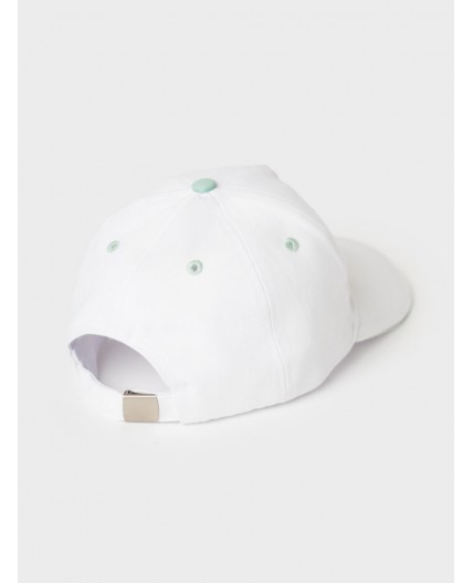 Кепка текстильная для девочек white