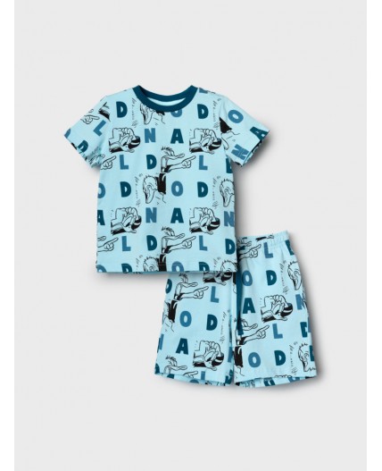 Пижама трикотажная для мальчиков blue, dark green, double black