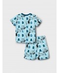 Пижама трикотажная для мальчиков blue, dark green, double black