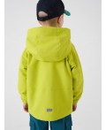Куртка текстильная с полиуретановым покрытием для девочек (ветровка) light green