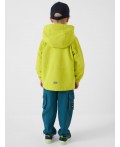 Куртка текстильная с полиуретановым покрытием для девочек (ветровка) light green