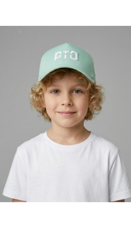Кепка текстильная для мальчиков light green