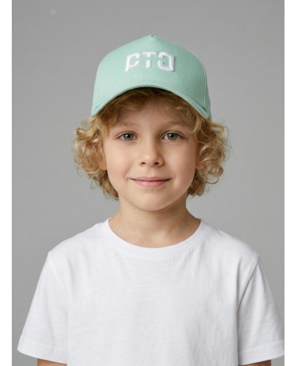 Кепка текстильная для мальчиков light green
