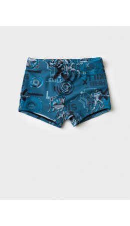 Плавки-шорты трикотажные для мальчиков, короткие multicolor