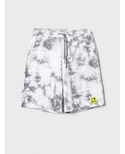 Шорты трикотажные для девочек white, grey