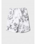 Шорты трикотажные для девочек white, grey