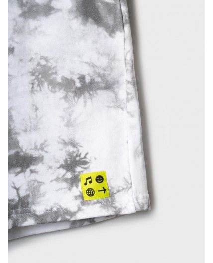 Шорты трикотажные для девочек white, grey