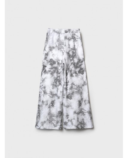 Брюки трикотажные для девочек white, grey