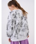 Толстовка трикотажная для девочек white, grey