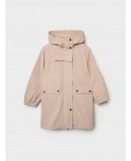 Плащ текстильный с полиуретановым покрытием для девочек beige