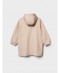 Плащ текстильный с полиуретановым покрытием для девочек beige