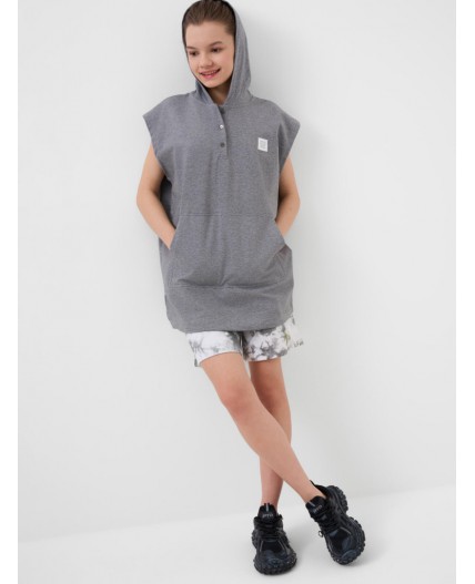 Платье трикотажное для девочек grey