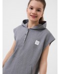 Платье трикотажное для девочек grey