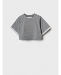 Джемпер трикотажный для девочек (футболка) grey