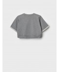 Джемпер трикотажный для девочек (футболка) grey