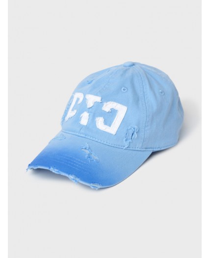 Кепка текстильная для девочек light blue